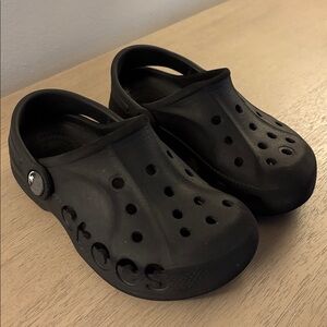 Kids’ Black CROCS Size 10